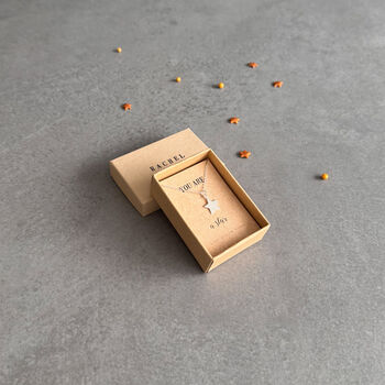 You Are A Star Sterling Silver Necklace, 11 of 11