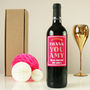 Personalised 'Thank You' Wine Gift, thumbnail 1 of 8