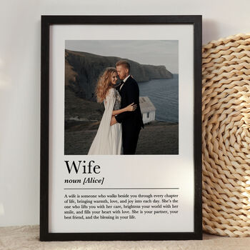 Personalised Wife Print, Gift For Wife, 3 of 6