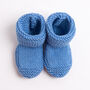 Baby Cotton Booties Easy Knitting Kit, thumbnail 3 of 10