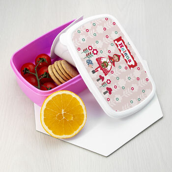 Personalised Little Red Riding Hood Lunch Box, 2 of 3