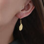 Angel Wing Hook Earrings In Silver Or 18k Gold Vermeil, thumbnail 1 of 7