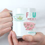 Personalised Four Tea Tea Mug 40th Birthday Gift, thumbnail 1 of 5
