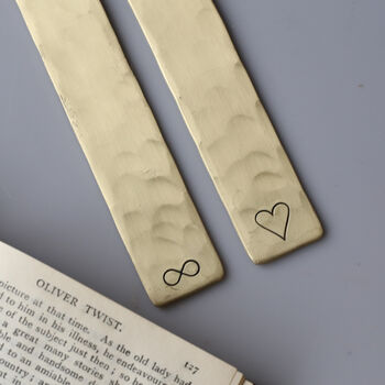 19th Anniversary Bronze Bookmark With Tassel, 4 of 9