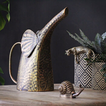 Metal Elephant Watering Can, 3 of 3