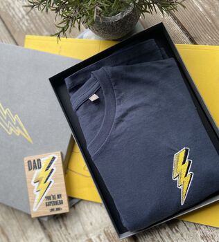 Super Hero T Shirt And Plaque In A Gift Box, 6 of 9