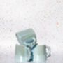 Glazed Pearl Ceramic Mug Blue, thumbnail 2 of 7