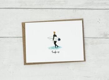 Personalised Surfer Card, 6 of 6