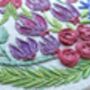 Cyclamen Hand Embroidery Design, thumbnail 5 of 6