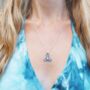 Kaikoura Whale Tail Moonstone Pendant, thumbnail 8 of 10