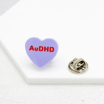 Au Dhd Heart Pin Badge, 10 of 12