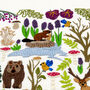 Into The Forest Hand Embroidery Kit, thumbnail 7 of 12