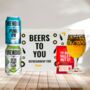 Personalised Brewdog Ipa Craft Beer Gift Set With Glass, thumbnail 1 of 5
