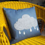 Rain Cloud Nursery Cushion, thumbnail 1 of 7