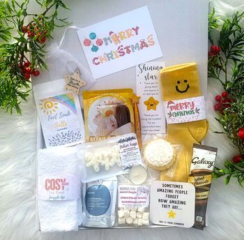 Corporate Employee Appreciation Christmas Spa Gift Box, 3 of 8