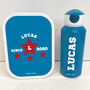 Child's Personalised Lunch Box And Bottle Set, thumbnail 1 of 8