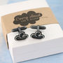 Cloud Cufflinks. Thinking Of You Gift For Friend, thumbnail 6 of 12