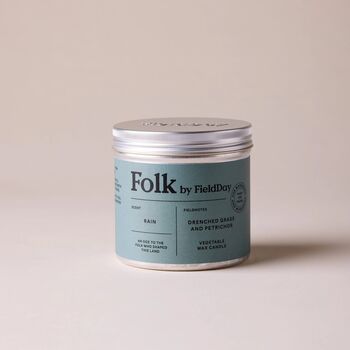 Drenched Grass And Petrichor Tin Candle, 2 of 3