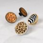 Cabinet Door Knobs With Animal Print, thumbnail 1 of 9