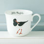 Oyster Catcher Personalised Breakfast Cup, thumbnail 4 of 5