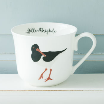 Oyster Catcher Personalised Breakfast Cup, 4 of 5