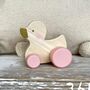 Wooden Push Toy Duck, thumbnail 4 of 5
