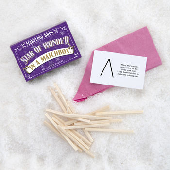Matchstick Puzzles Six Alternative Christmas Crackers, 7 of 12