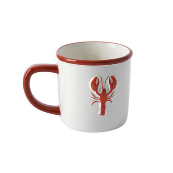 Coastal Living Lobster Stoneware Mug In Gift Box | Homeware | Kitchenware | Novelty Mug | Nautical, 2 of 4