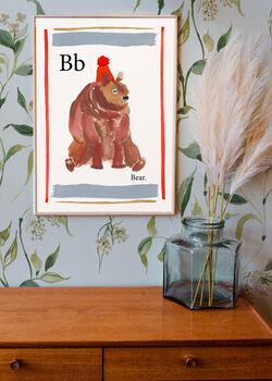 B Is For Bear Print, 5 of 5