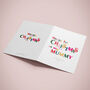 Personalised First Christmas As Mummy Card, thumbnail 3 of 4