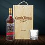 Personalised Captain Morgans Dark Rum Gift Set With Cola 70cl, thumbnail 1 of 5