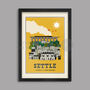 Settle Yorkshire Dales Poster Print, thumbnail 2 of 4