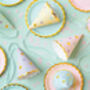 Pastel And Star Luxury Party Hats X Six, thumbnail 2 of 4