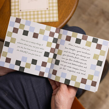 Dad You're The Best, A Fill In The Blanks Gift Book With Posting Envelope, 6 of 12