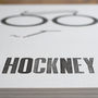Limited Edition Typography Portrait David Hockney, thumbnail 4 of 7