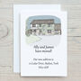 Personalised Illustrated Change Of Address Cards, thumbnail 8 of 9