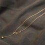 Beaded Necklace 18ct Gold Plated Jewellery For Women, thumbnail 4 of 6