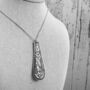 Art Nouveau Vintage Spoon Necklace, thumbnail 3 of 4