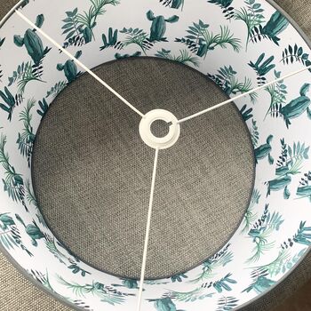 Inside Out Tropical Cactus Lampshade, 8 of 9