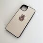 Beige Teddy Phone Case, thumbnail 1 of 2