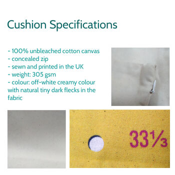 Personalised Family Cushion Names And Surname Gift, 7 of 7