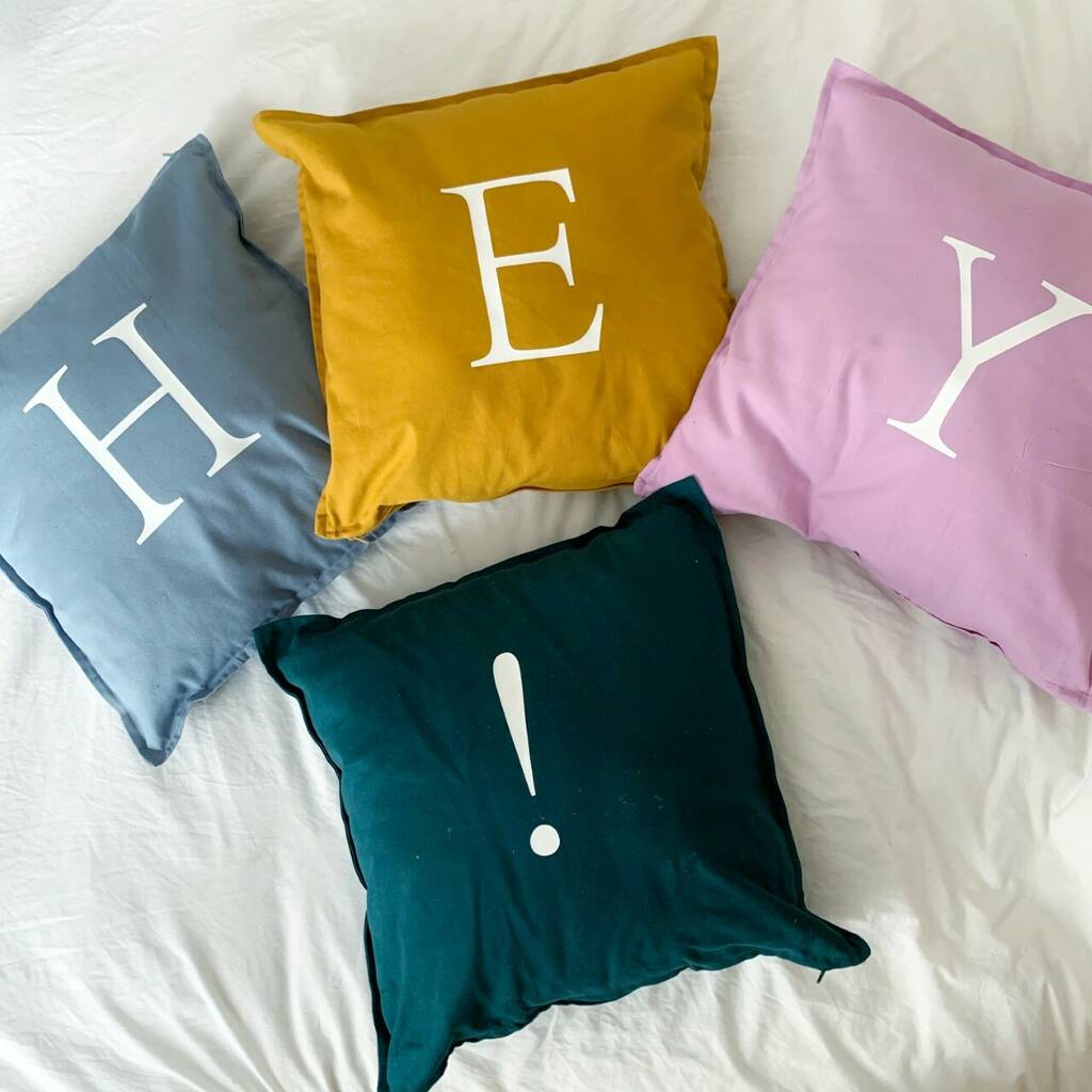 Personalised Cushion Cover By Jerry & Jo