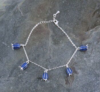 Bluebell Flower Charm Bracelet, 4 of 6