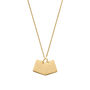Minimalist Personalised Initial Tag Necklace, thumbnail 7 of 8