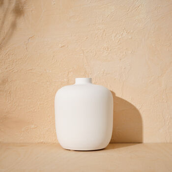Earthenware Vase Blanc 05, 2 of 2