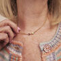Mother And Child Birthstone Necklace Gift For Mum, thumbnail 1 of 4