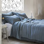 Parisian Blue Bed Linen Set, thumbnail 1 of 4