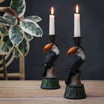 Toucan Candlestick Holder X1, 2 of 3