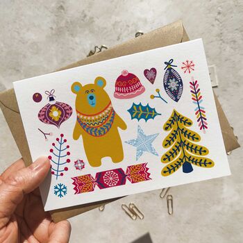 Scandinavian Christmas Cards And Envelopes Set Of Eight, 4 of 10