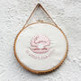 The World Is Your Oyster Embroidered Hoop, thumbnail 2 of 4